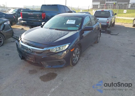 2017 Honda Civic Ex from USA, damaged, VIN 19XFC2F72HE004605